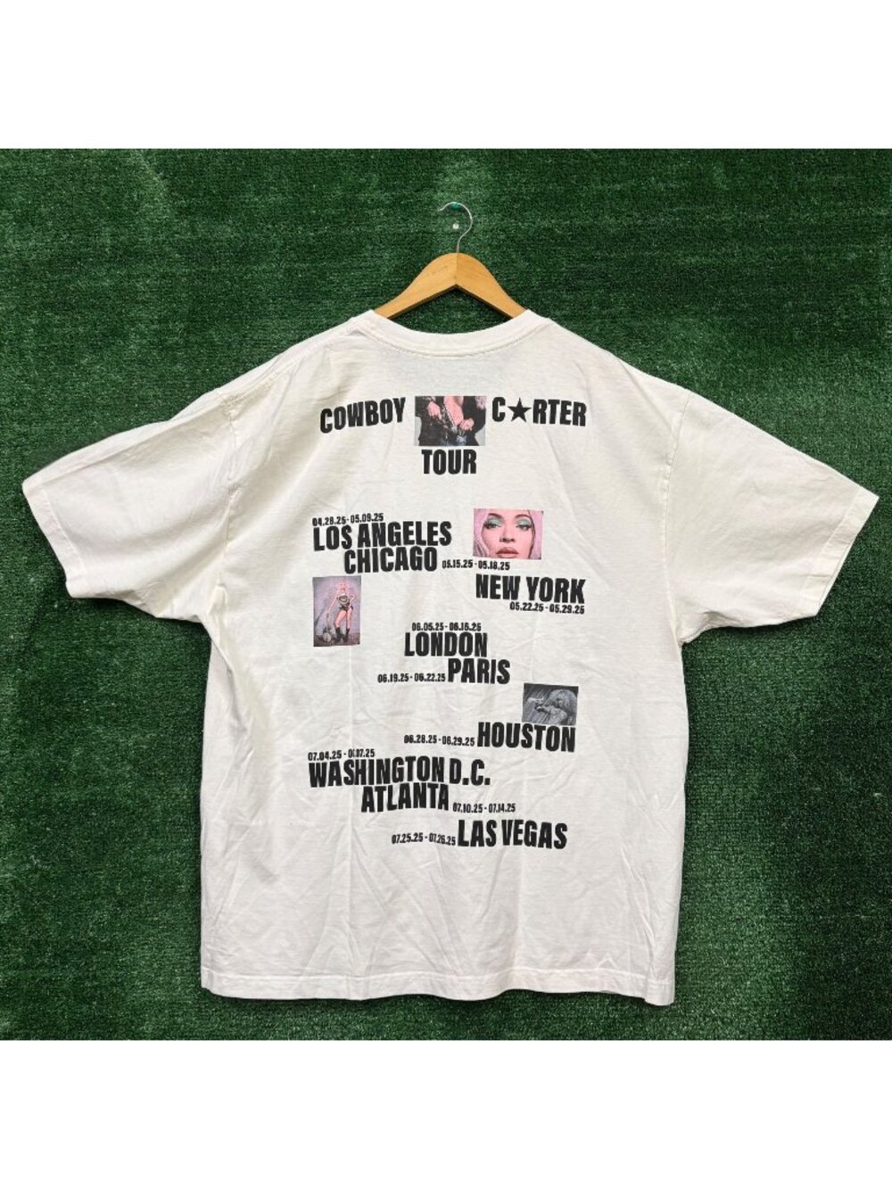 Beyonce Cowboy Carter Rodeo Chitlin Circuit Tour T-Shirt Size XXL
